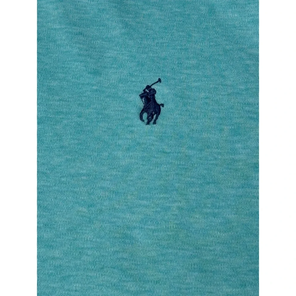 Polo Ralph Lauren Men XL TG Turquoise Heather Short Sleeve‎ Solftouch Polo Shirt